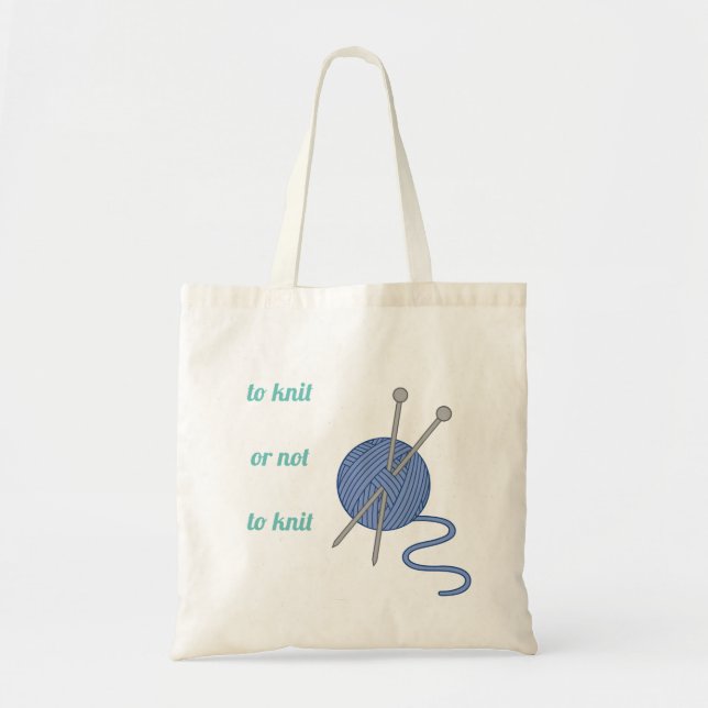 Bolso De Tela A Knit (o no) (Frente)