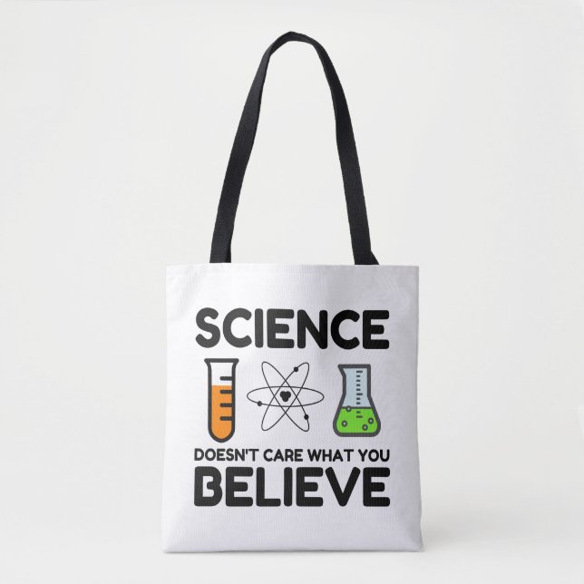 Bolso De Tela A la ciencia no le importa lo que creas (Anverso)