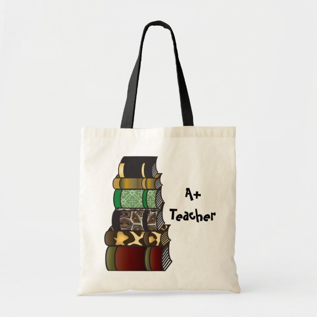 Bolso De Tela A+ Libros del profesor (Frente)