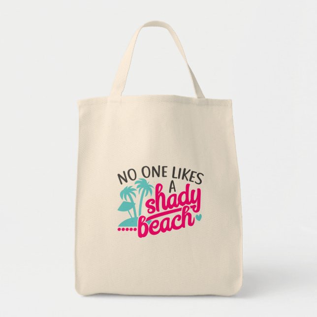 Bolso De Tela A nadie le gusta un juego divertido de diseño de p (Frente)