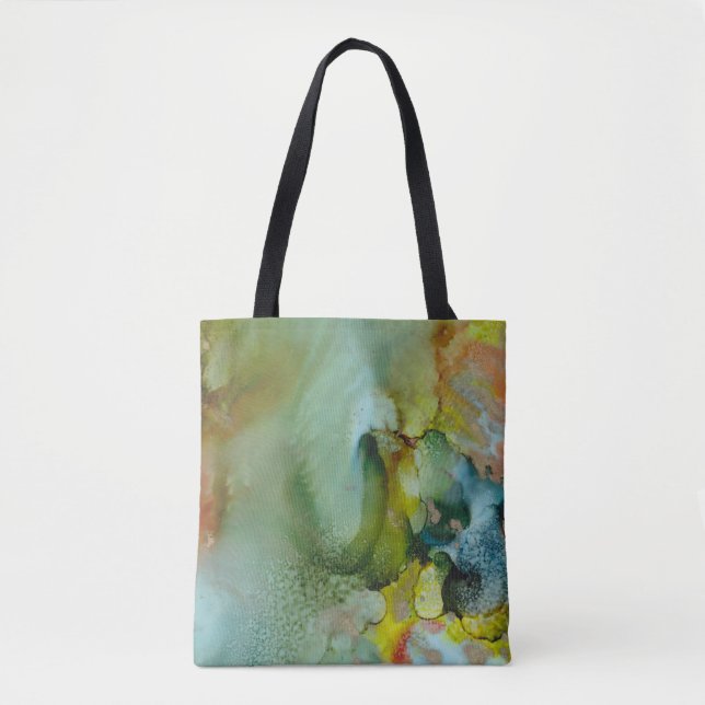 Bolso De Tela A Orillas Del Mar (Anverso)