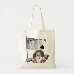 Bolso De Tela A Santa Claus le encanta jugar al póquer