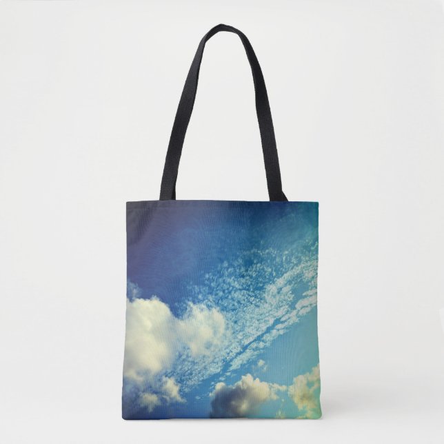 Bolso De Tela A sprinkling of clouds (Anverso)