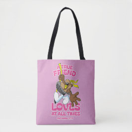 Bolso De Tela A True Friend Loves At All Times