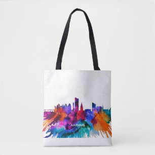 Bolso De Tela Aarhus Skyline