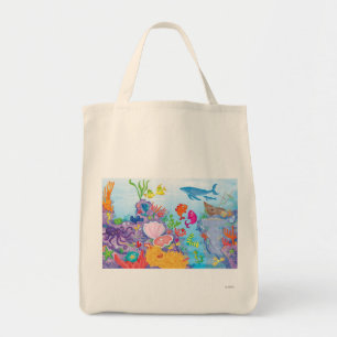 Bolso De Tela Abajo en el océano