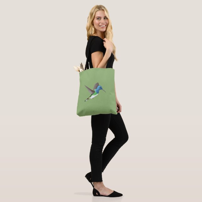 Bolso De Tela Abandonar a Jacobin Hummingbird - transparente. (Puesto)