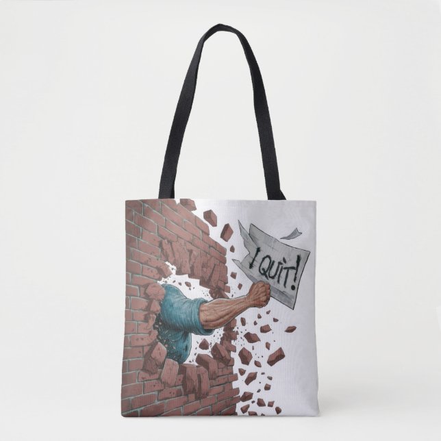 Bolso De Tela Abandono (Anverso)