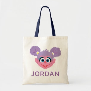Bolso De Tela Abby Cadabby Cara de flor Añadir su nombre