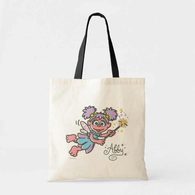 Bolso De Tela Abby Cadabby Volando (Frente)