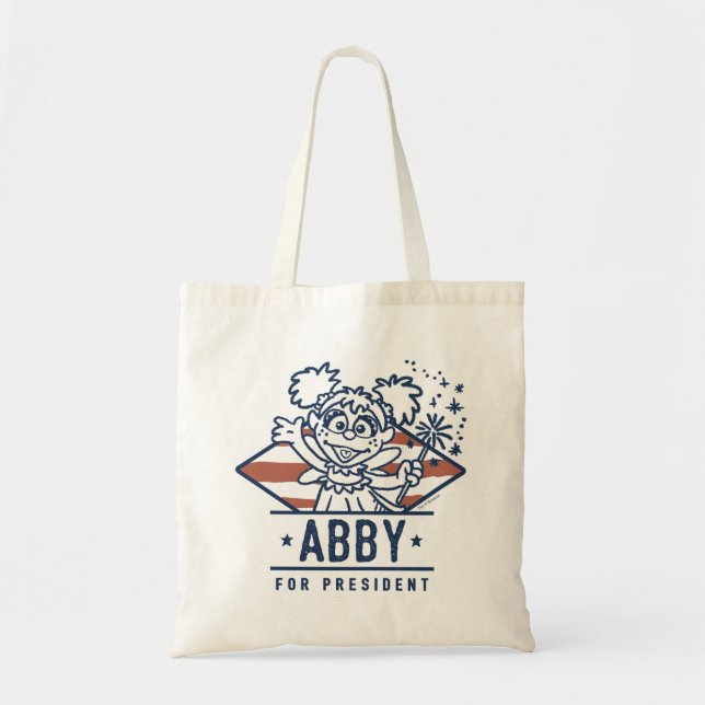 Bolso De Tela Abby Para Presidente (Frente)