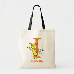 Bolso De Tela ABC del Dr. Seuss: Carta I - Naranja   Añadir su n