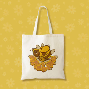 Bolso De Tela Abeja asombrosa - Abeja y marimacho Personalizado