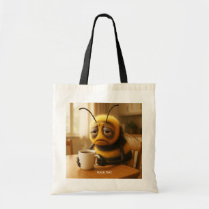 Bolso De Tela Abeja de fantasía muy linda y cansada