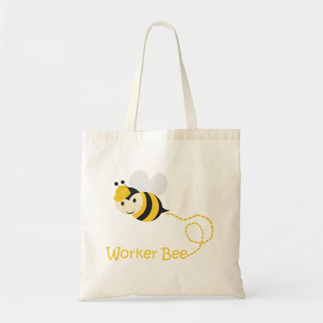 Bolso De Tela Abeja del trabajador (Frente)