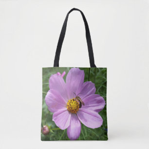 Bolso De Tela abeja en flor