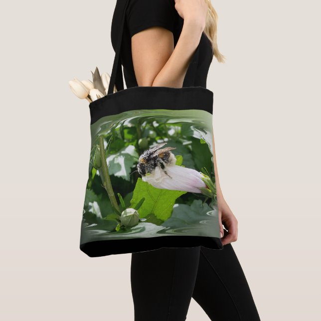 Bolso De Tela Abeja en verano (Detalle)