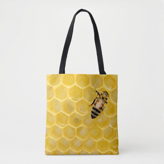Bolso De Tela abeja y abeja (Anverso)