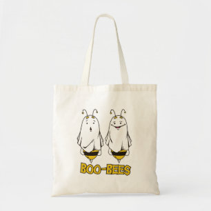 Bolso De Tela Abejas Boo Halloween - Abejas Fantasmas Divertidas