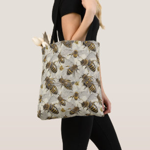 Bolso De Tela Abejas de burbujas