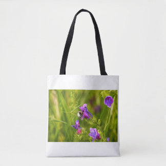 Bolso De Tela Abejorro en flor