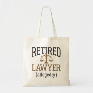 Bolso De Tela Abogado retirado presuntamente jubilado