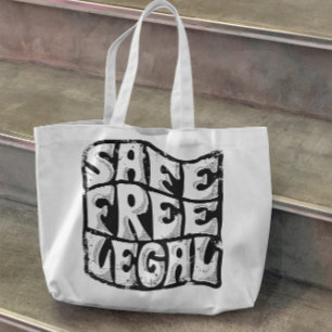Bolso De Tela Aborto Libre Y Legal Seguro