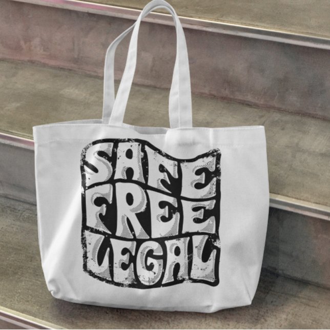 Bolso De Tela Aborto Libre Y Legal Seguro (Subido por el creador)