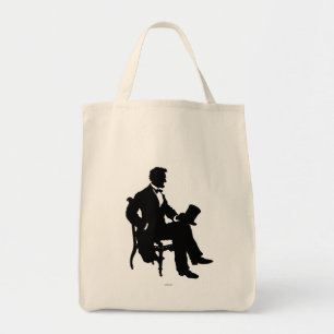 Bolso De Tela Abraham Lincoln