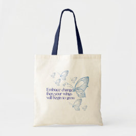 Bolso De Tela Abraza el cambio 