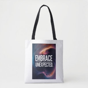 Bolso De Tela Abraza lo inesperado
