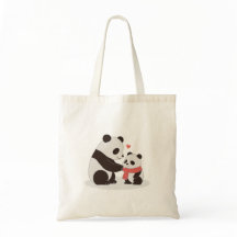 Abrazos cálidos, amor panda