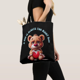 Bolso De Tela  Abrazos de Osito de Peluche