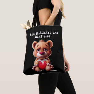 Bolso De Tela Abrazos Felices para Amigos