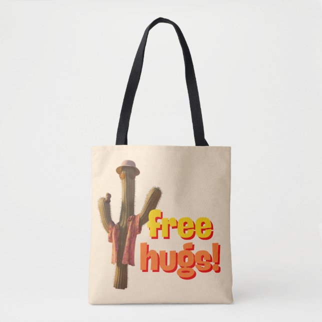 Bolso De Tela ¡Abrazos gratis! (Anverso)