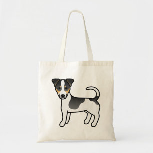 Bolso De Tela Abrigo suave tricolor Jack Russell Terrier Dog