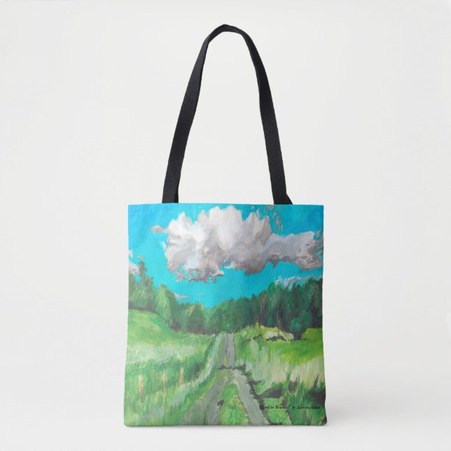 Bolso De Tela "Abril en Benbow" por AlarsenArtist Tote Bag (Anverso)