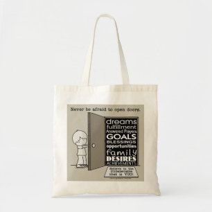 Bolso De Tela Abrir puertas