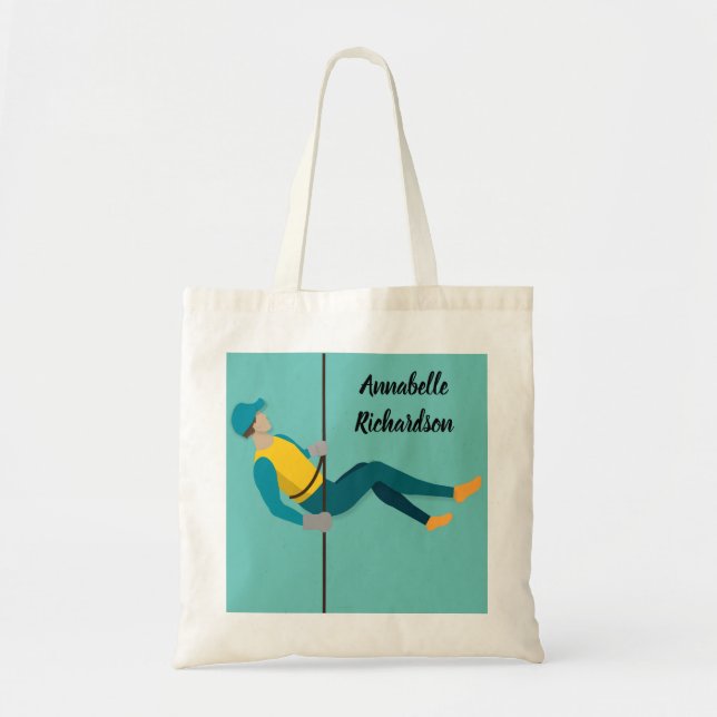Bolso De Tela Abseiling (Frente)