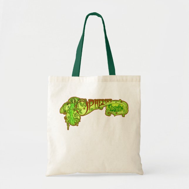 Bolso De Tela Absinthe de Ophelia (Frente)