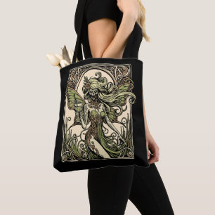 Bolso De Tela Absinthe Fairy