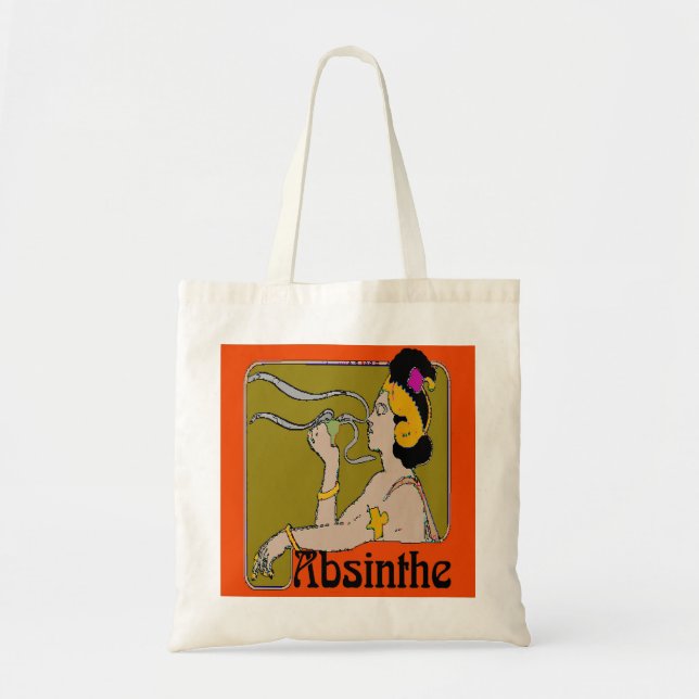 Bolso De Tela Absinthe Woman (Frente)