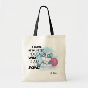 Bolso De Tela Absolutamente Sin Idea De Lo Que Estoy Haciendo