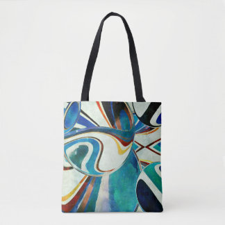 Bolso De Tela Abstracción con alcohol geométrico