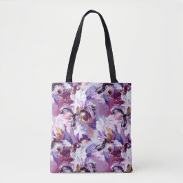 Bolso De Tela Abstracción de la acuarela Iris Print