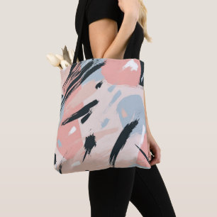 Bolso De Tela abstracción de Pastel