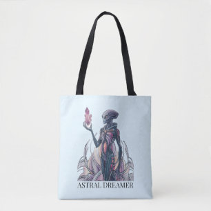 Bolso De Tela Abstract Alien