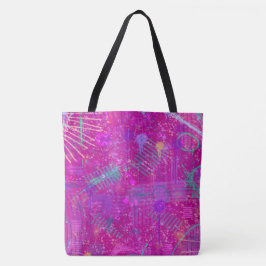 Bolso De Tela Abstract Art: A Real Personality 