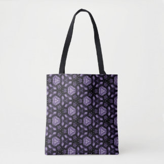 Bolso De Tela Abstract art eyes and diamond watercolour pattern