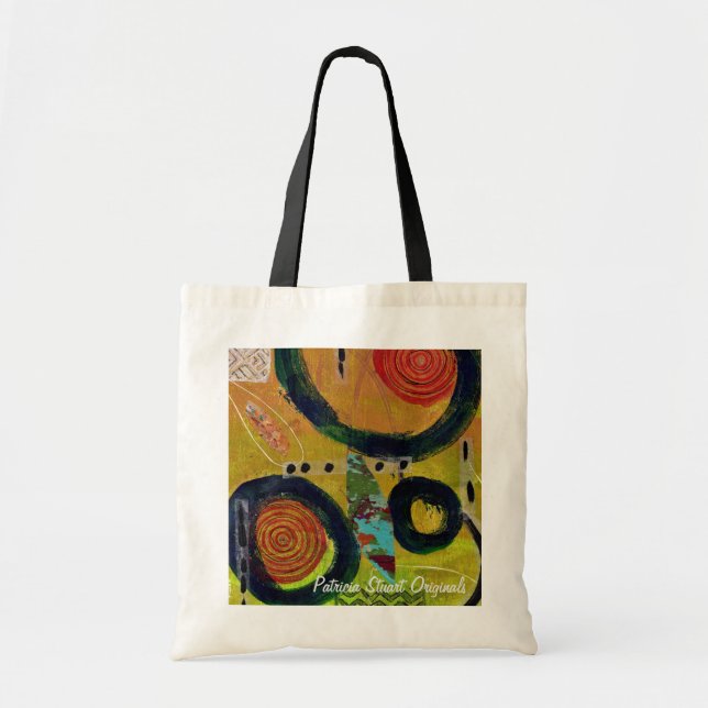 Bolso De Tela Abstract Art Tote (Frente)